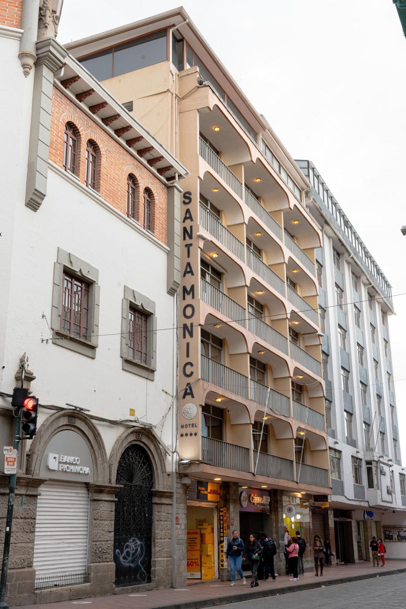 Hotel Santa Monica Cuenca Buitenkant foto