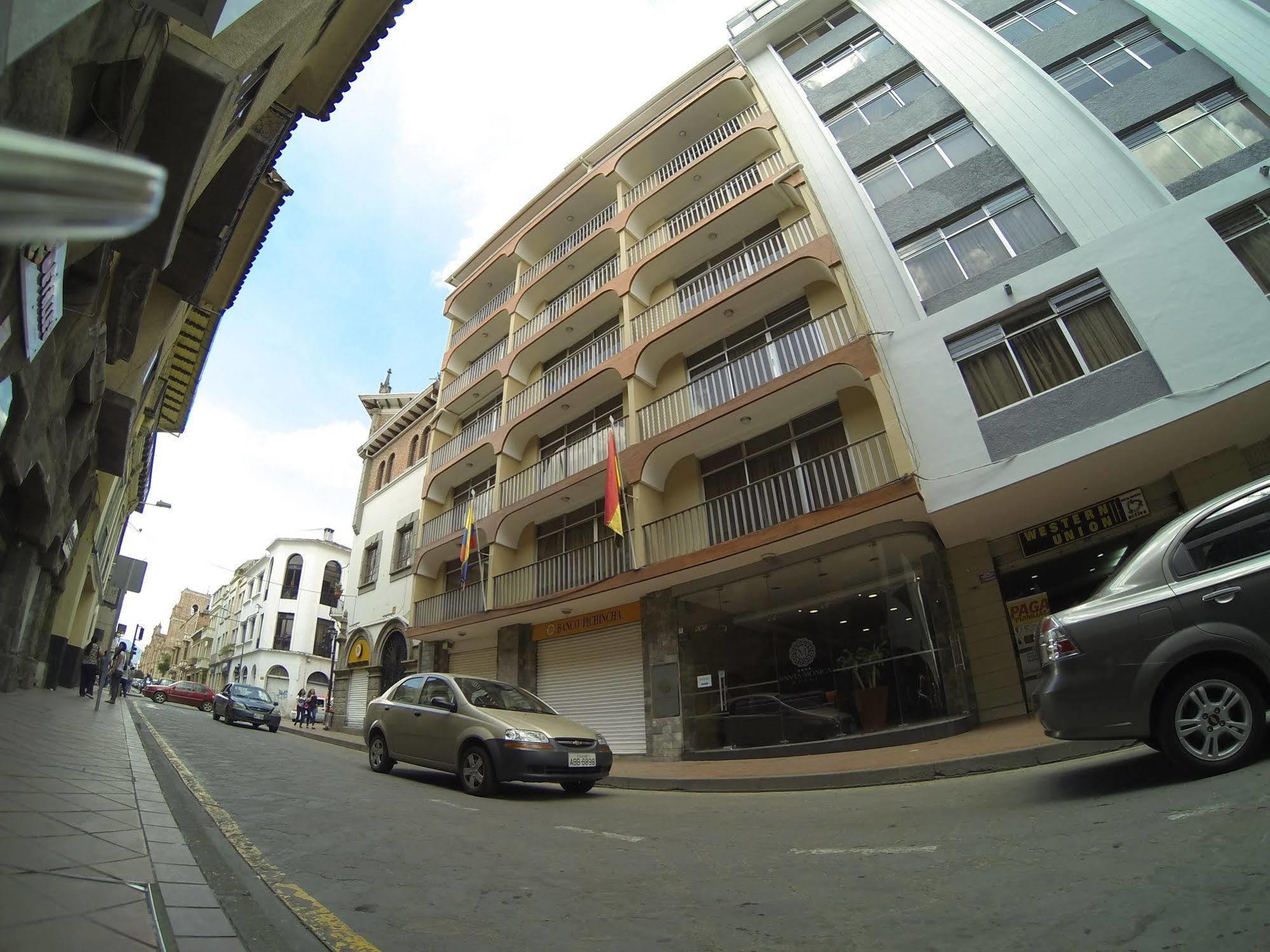 Hotel Santa Monica Cuenca Buitenkant foto